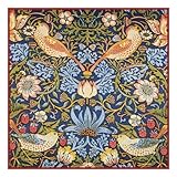 Strawberry Thief by William Morris Counted Cross Stitch Pattern