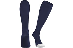 TCK Prosport Baseball & Softball Socks, Kids & Adult Knee High Tube Socks | Durable, stretchy sport socks that are easy on and off for soccer, football and more, with moisture control and cushioning