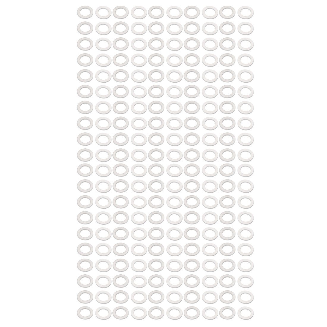 Sourcingmap 10mmx16mmx1.2mm Motorcycle Hardware Drain Plug Crush Aluminum Washer Seal 200pcs