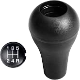 ZNB 52104174 4446921 Manual Transmission Shift Knob with Cover Replacement for Dodge Dakota 1994-2009 for Jeep Wrangler 1998-2003