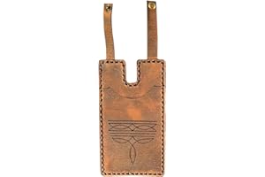 Women Western Boot Wallet Card Holder with Adjustable Strap Leather Leather for Women