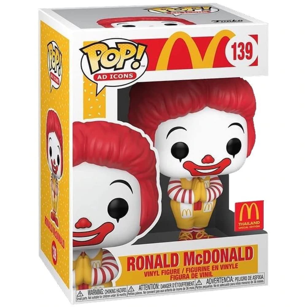 Funko Pop! Ad Icons: McDonald’s - Ronald McDonald (Thailand Exclusive) #139