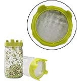 Amazon.com: NOW Foods, Sprouting Jar with Stainless Steel ...