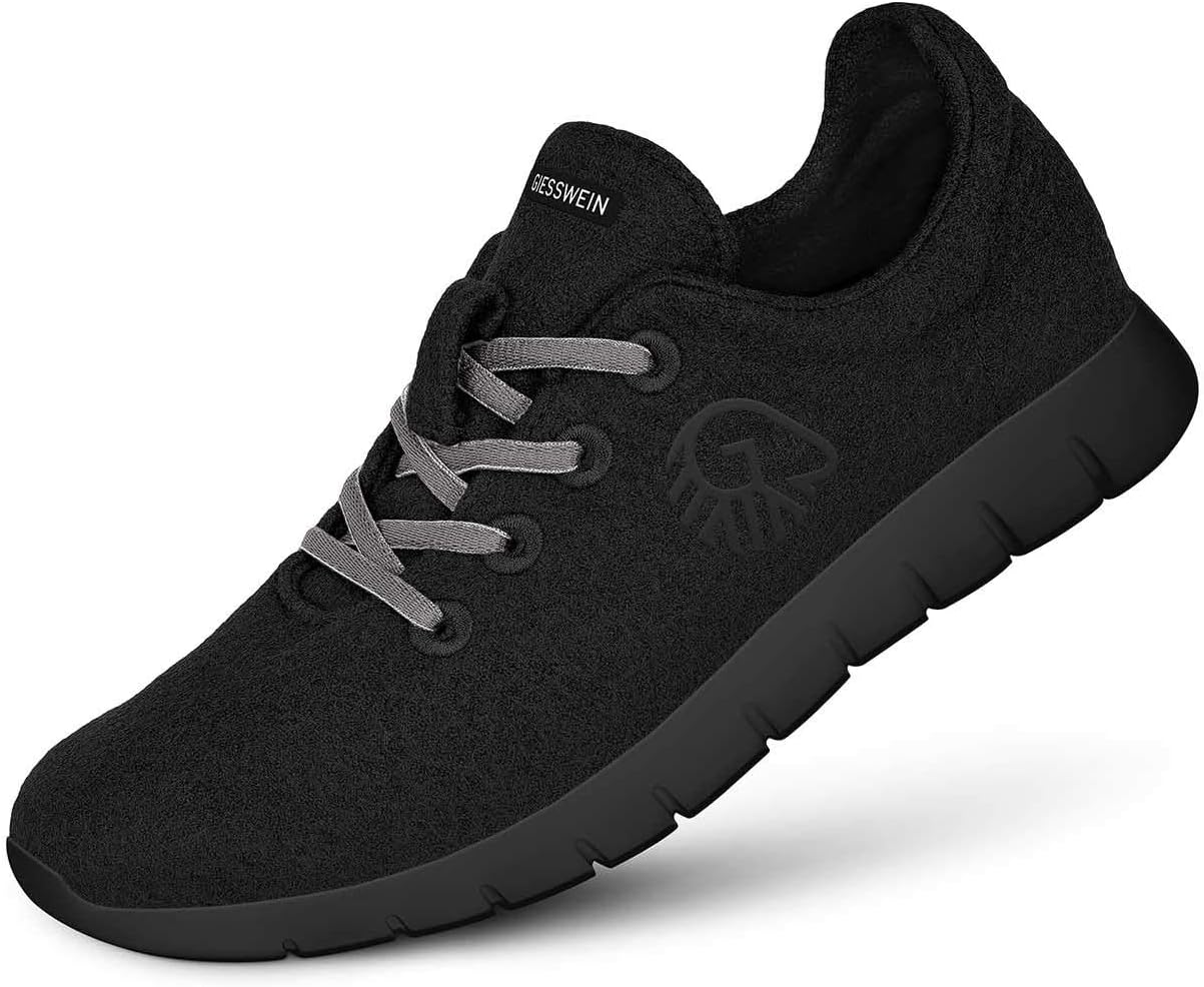 Merino Runners Women - Breathable Merino Wool 3D Stretch Sneakers, Lightweight Women's Casual Shoes with Replaceable Footbed