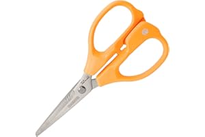 Engineer Best Versatile High Performance Combination Scissors W/Micro-Serrations Holds The Object Without Slippage Such as Ke