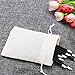 SumDirect Small Burlap Gift Bags 20 Pcs Mixed Color Jewelry Pouches with Drawstring Reusable Linen Gift Bags for Wedding, Party, Valentine, Christmas 3.7x5.5 inch