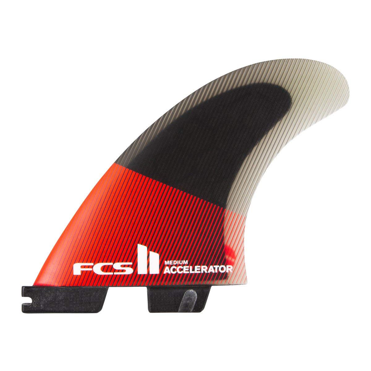 Photo 1 of FCS II ACCELERATOR PC TRI FINS RED/BLACK