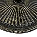 Best Choice Products Round 50-pound Heavy-Duty Rustic Cast Iron Patio Umbrella Base Stand w/ Detachable Stem and Tightening Knob