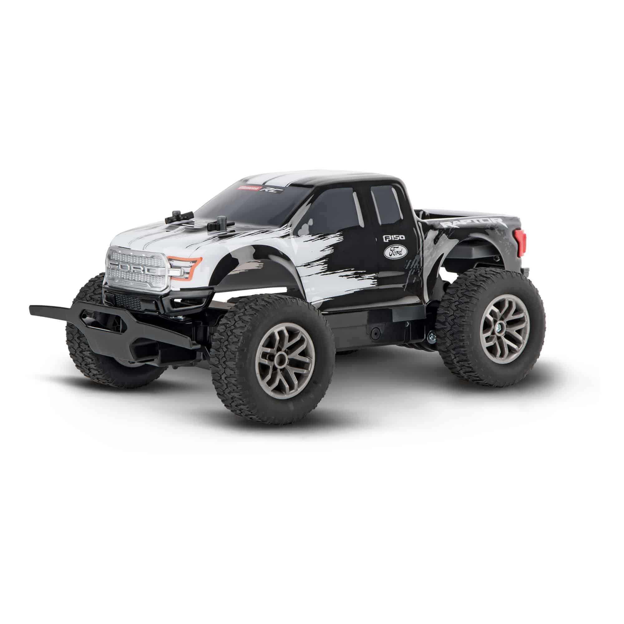 Carrera RC 370181069 2.4GHz Ford F-150 Raptor Off-Road Vehicle I Remote Controlled Car from 8 Years I with Controller, Charging Cable, Battery & Batteries I Toy for Children & Adults I Ready to Use