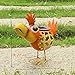 Animal Solar,Metal Birds Garden Ornaments,Yard Ornaments for Flowerbed Decorations and Lawn Yard Garden Décor