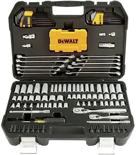Amazon.com: DEWALT Mechanics Tools Kit and Socket Set, 142-Piece