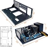 Cuifati MK 01 Open Gaming Computer Case Chassis Rack ATX M-ATX ITX Motherboard view 6