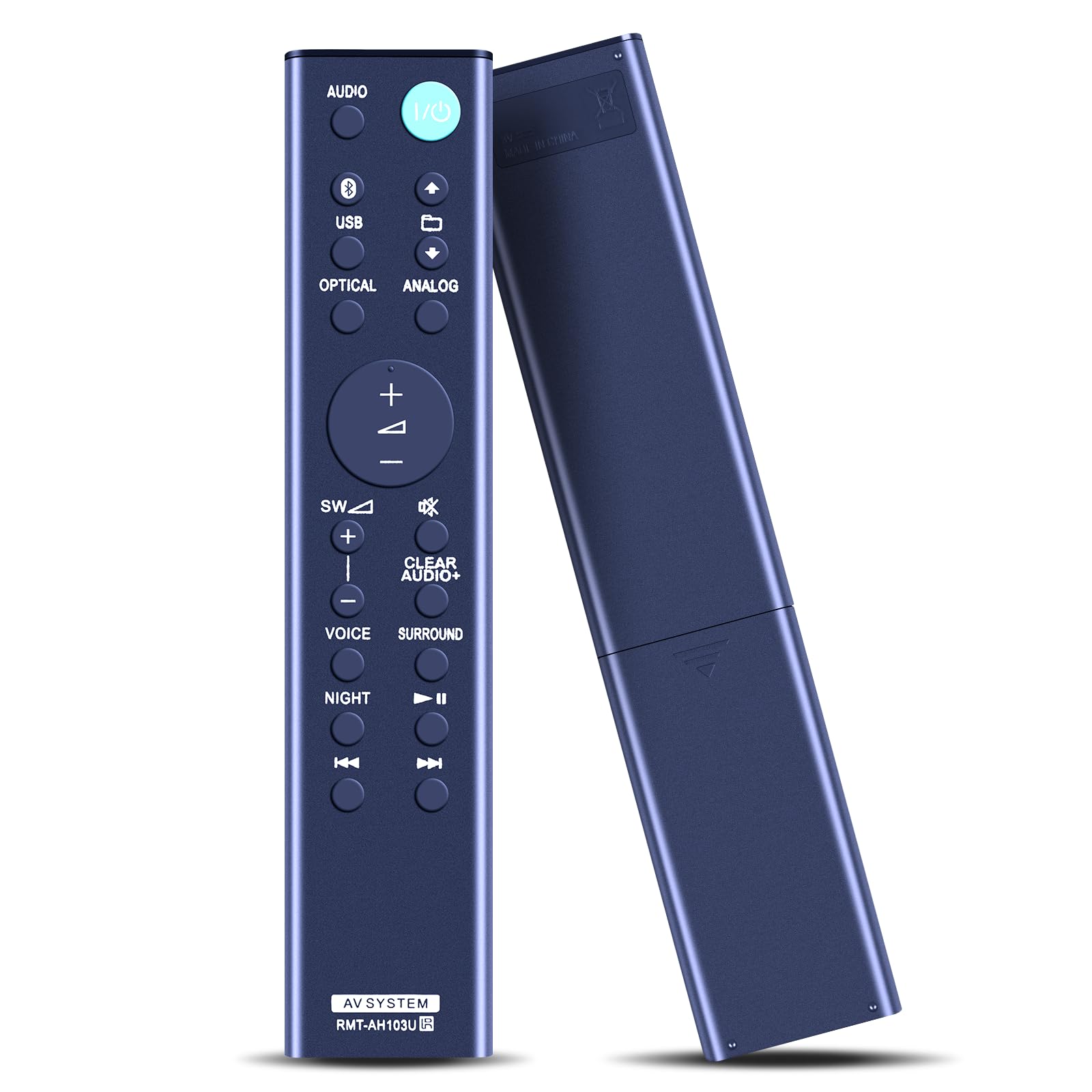 RMT-AH103U Remote Control Suitable for Sony Sound Bar, Compatible With HT-CT80 SA-CT80 HTCT80 SACT80 RMTAH103U