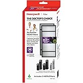 Honeywell HRF-H2C True HEPA Replacement Filter (H) for Air Purifiers, Pack of 2 Filters (H)
