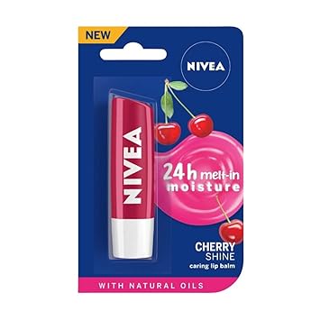 Buy NIVEA Lip Balm, Fruity Cherry Shine, 4.8g Online at Low Prices in India - Amazon.in Buy NIVEA Lip Balm, Fruity Cherry Shine, 4.8g Online at Low Prices in India - Amazon.in