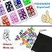 YOUSHARES 200 Pcs Multi-Color Dice Set & Storage Box Bundle - 20 Assorted Color with 10 Pcs Each, 16mm Dice with Extra Massive Capacity Organizer Box, Perfect for Board Game & Family Party