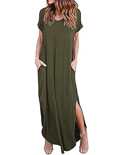 t shirt maxi dress with pockets