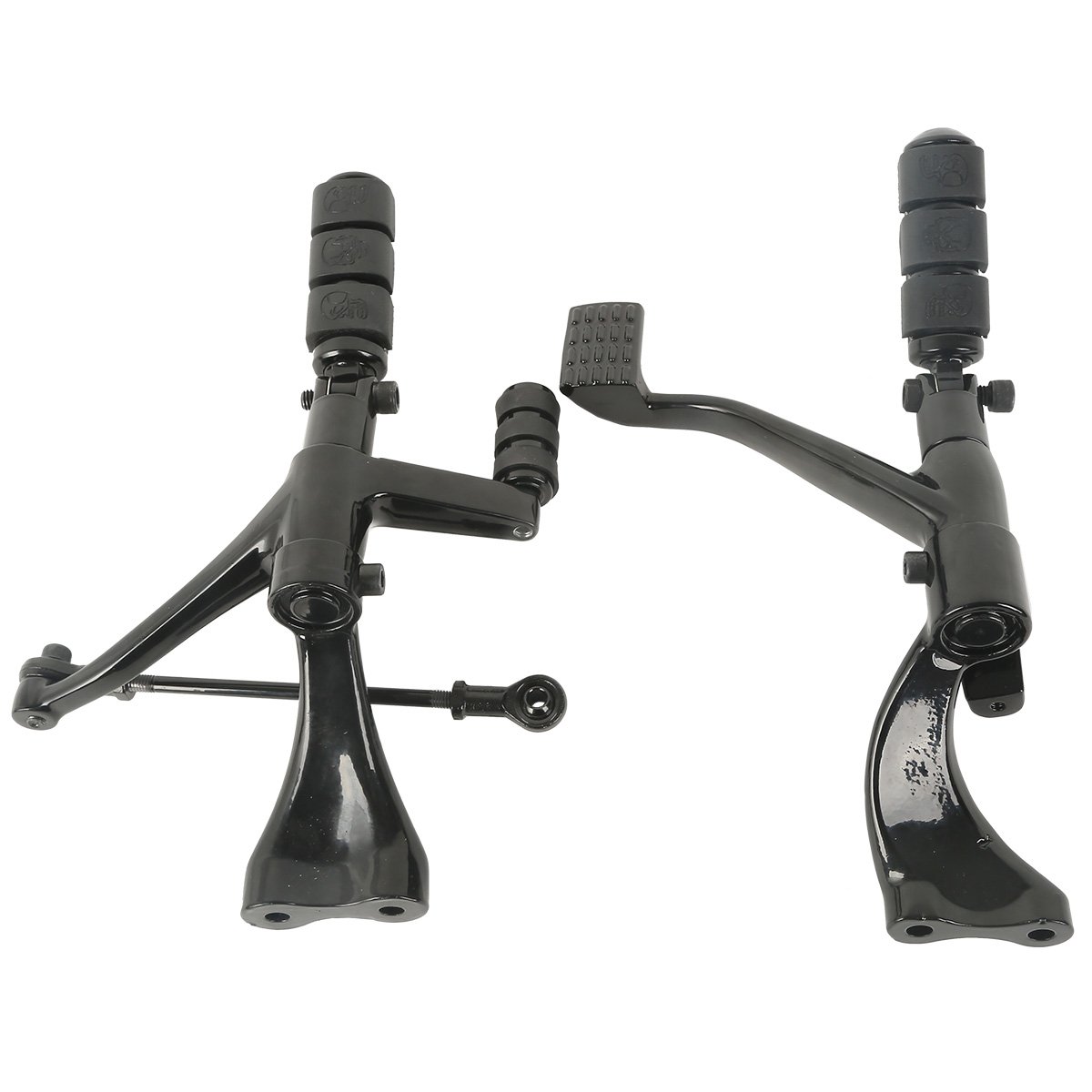 XMTMOTO Forward Controls Complete Kit Pegs& Levers& Linkages For