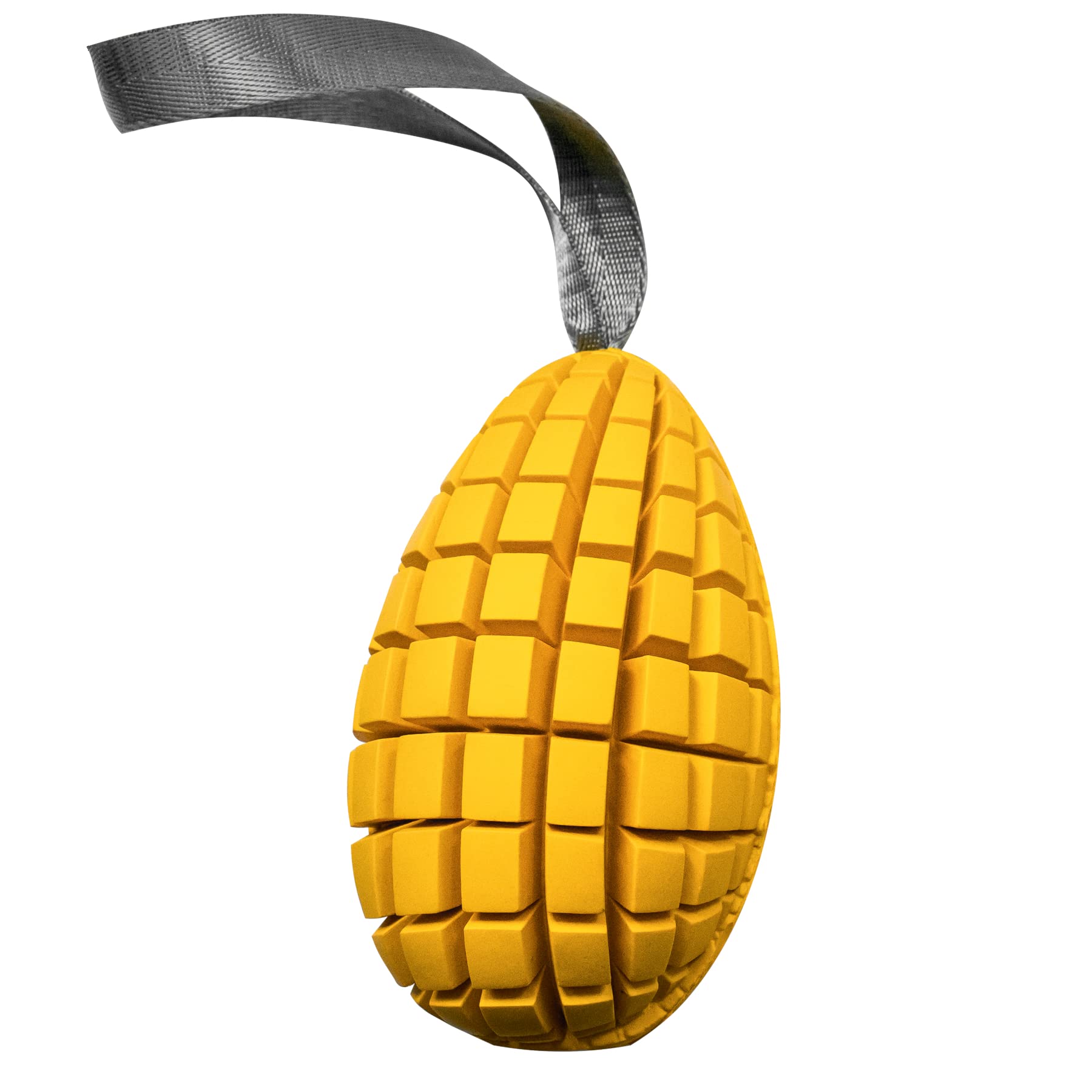 HS HERM. SPRENGER GERMANY Mango Chew Toy, Large, Natural Rubber Dog Chew Toy for Aggressive Chewers, Treat Dispenser, Dental Teeth Cleaning Chew Toys for Small Medium Large Breeds