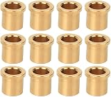 Fdit Bronze Bushing 12Pcs 6mm Hole Robot Bearing for TETRIX FTC FRC FIRST WRO view 1