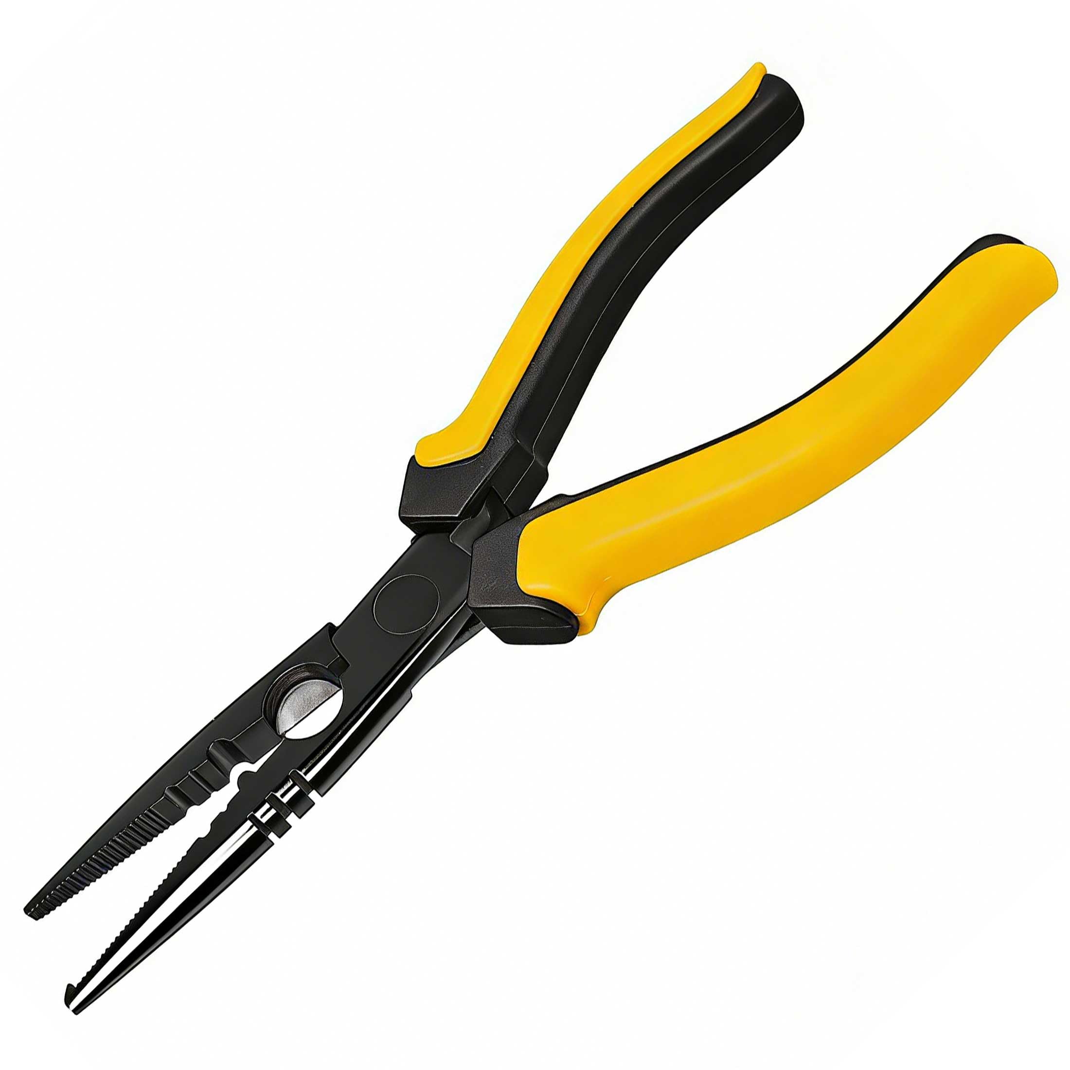 Viganoc 9 Inch Fishing Pliers with Anti-Rust Teflon Coated, Freshwater/Saltwater Fishing Tools, Comfort Grip Handles