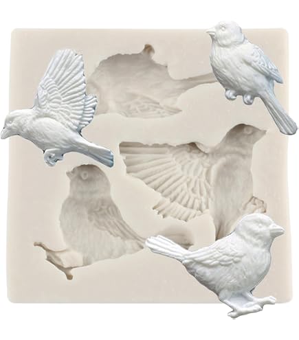 First Impressions Silikonform „Kolibri“ – Für Fondant, Schokolade, Seife & Mehr