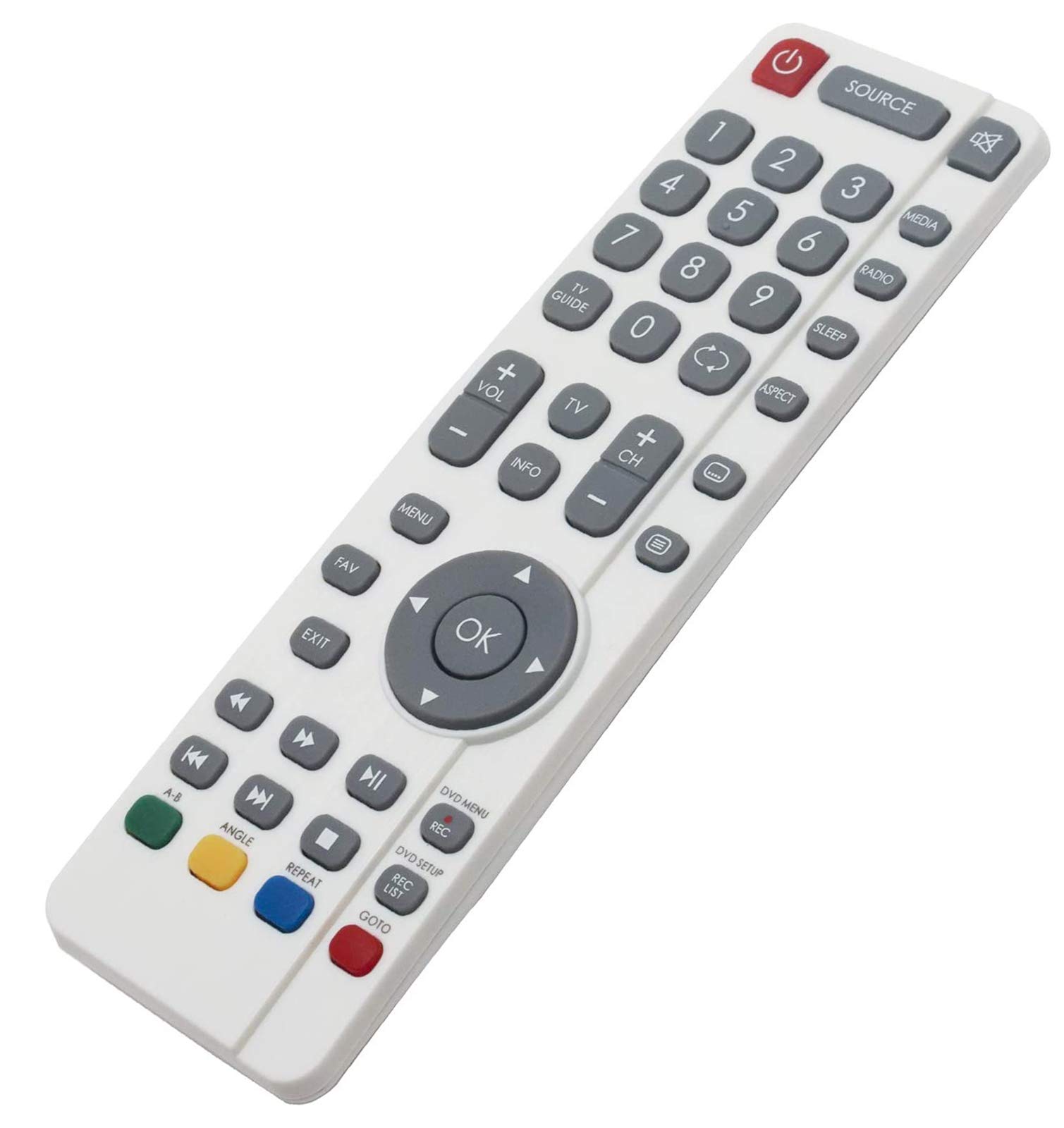 VINABTY POFRMC0119 POF/RMC/0119 Replacement Remote Fit for Blaupunkt Smart TV