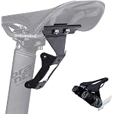 JINKEY Bike Saddle Water Bottle Holder Adapter,Dual Aluminium Alloy Bottle Mount Bracket for MTB Road Bicycle Saddle Rail Water Bottle Cage for Cycling