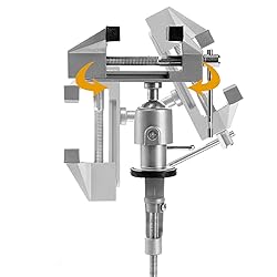 Fasmov Table Vise, 2in1 Bench Vise Home Table Vise