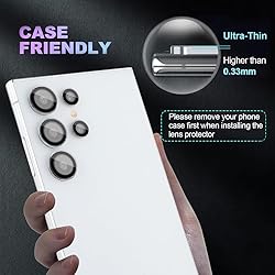 aidvaia Clear Camera Lens Protector Compatible with