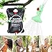 RISEPRO Solar Shower Bag, 5 gallons/20L Solar Heating Camping Shower Bag Temperature Indicator Hot Water 45°C Hiking Climbing C1004