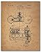 Ford Patent Prints - Set of 6 (8 inches x 10 inches) Photos Henry Ford Vintage Wall Decor