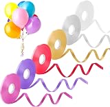 DONQL Balloon Ribbon Curling Ribbon 5mm x 50M White Gift Wrap view 7