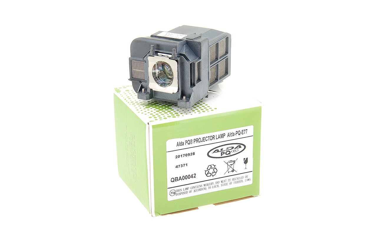 Alda PQ Premium, Projector Lamp compatible with EPSON EB-1970W, EB-1980WU, EB-1985WU, EB-4550, EB-4650, EB-4750W, EB-4850WU, EB-4950WU Projectors, Lamp with Housing
