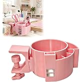Sewing Table Clamp Organizer, Adjustable with Magnetic Pin Holder | Sewing Notions Organizer for Scissors, Seam Ripper, Quilting Tools &amp; Sewing Accessories