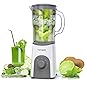 ミキサー homgeek ジューサー ブレンダー スムージー 氷も砕ける 350w 1000ml 最高25000回/分回転数 離乳食 果物 2階段スピード+パルス機能 飛び散り防止 お手入れ簡単 一台多役 白 BL335