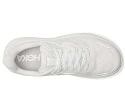 Hoka Women's Clifton 10 Sneaker, White/White, 6.5
