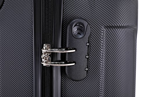 [- BEIBYE Hartschalen-Koffer Trolley Rollkoffer Reisekoffer Handgepäck 4 Rollen (M-L-XL-Set) (