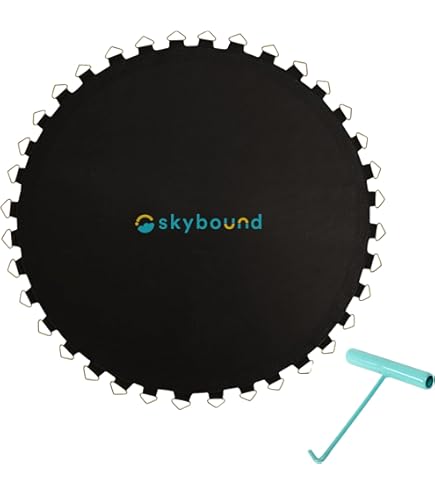Replacement Trampoline Mat - 127 Inches, Fits 12ft Round Frame With 5.5 Inch Springs (Springs Not Included)