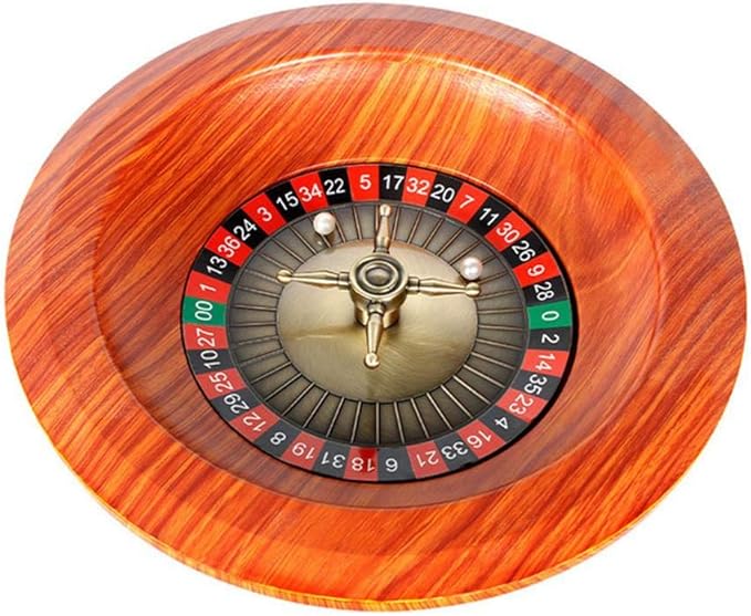 Dequate Roulette Wheel 12 Zoll Fachmann Roulette Set Groß Roulette