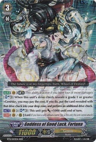 Cardfight!! Vanguard TCG - Goddess of Good Luck, Fortuna (BT11/003EN) - Seal Dragons Unleashed