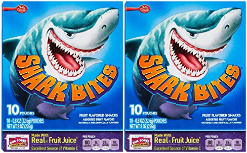 Get Betty Crocker Shark Bites Fruit Snacks 8 Oz 2 Pack At The We Love Sharks Store
