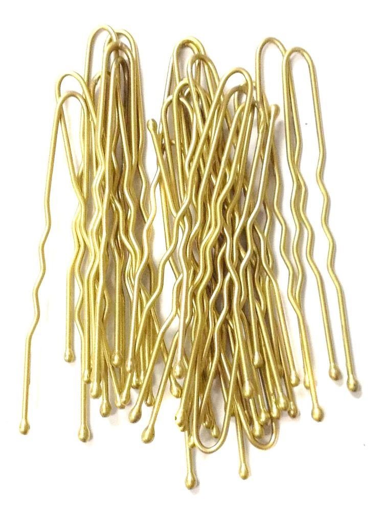 Pack of 36 Short Waved Blonde hairpins