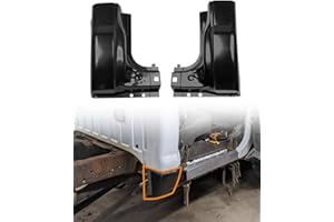 Autoholic Cab Corner Kit Black Fit for 1999-2016 Ford Super Duty F250 F350 Regular Cab Standard Cab Crew Cab Driver & Passenger Side NOT for Ext cab