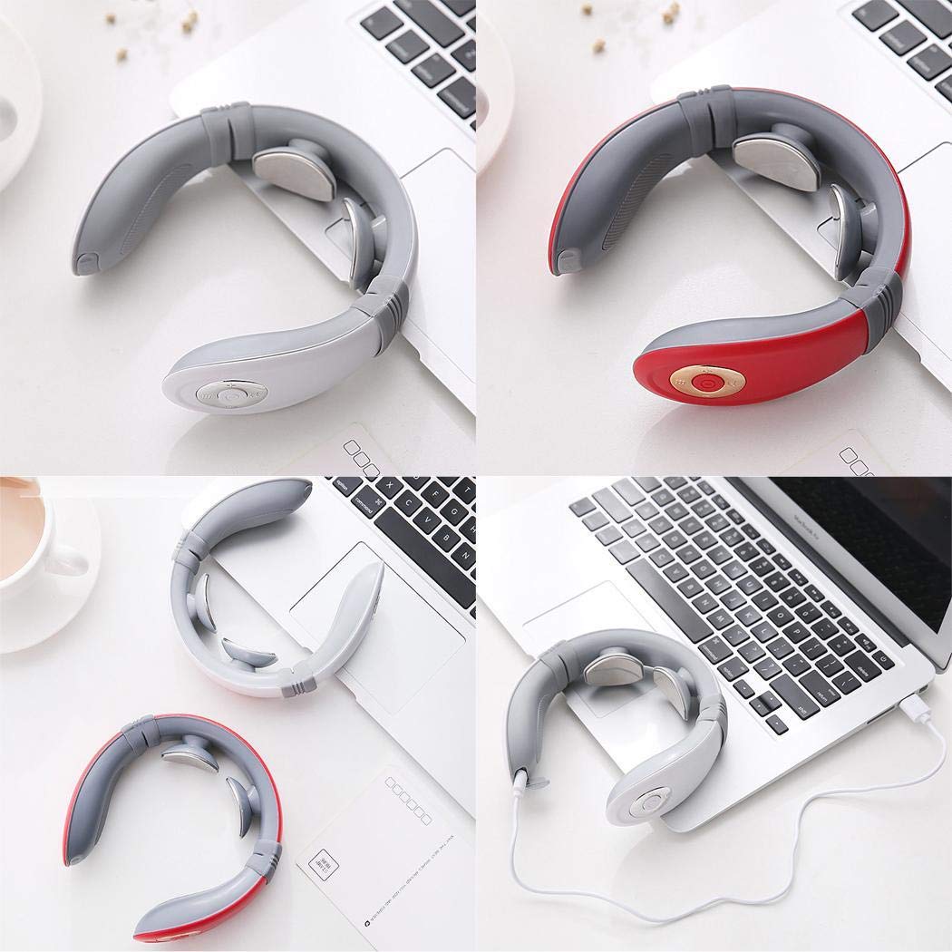 Foulon Multifunctional Intelligent Neck Massage Instrument Cervical Physiotherapy Massager Electric Massagers