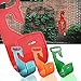 Gada Best Garden Hose Hanger,Wall Mount Hose Holder,Durable Rust-Free Hook (green)