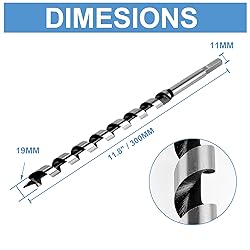 Masendelk Ship Auger Drill Bit 19 x 300mm