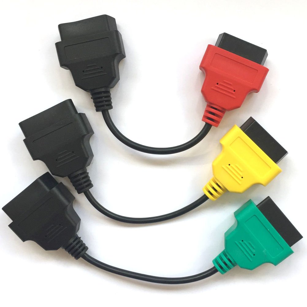 OBD Adapter Cable for Auto Diagnostic connect to ABS Aerbag Service Reset Radio Headlamp Power Steering