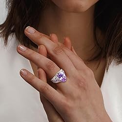 AGRULE Jewelry 12 Carat Gemstone Cocktail Ring for
