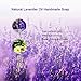 Soap, Lavender Vanilla Flowers Bar Soap, Luxury Large Natural Skin Care Soap, Beautifully Scented Shea Butter, Soap Bar, Made in England, Triple Milled. Environmentally Friendly (Green). 8 Ounce